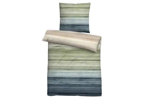 biberna Bettwäsche Grün von biberna