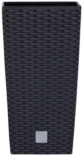 Prosperplast Pflanzkübel Rato square, BxTxH: 20x20x37,6 cm