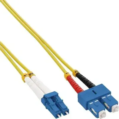 InLine LWL Duplex Kabel, LC/SC 9/125Ám, 20m