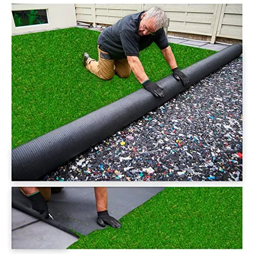 MDEKOR Kunstrasenteppich Outdoor 50x200 cm - Teppichbeläge für Garten und Balkon, wetterfest und pflegeleicht – für das ganze Jahr saftig grün ohne Wässern oder Mähen!