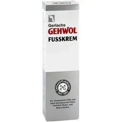 Gehwol Fußcreme 75 ml - Pflege für Ihre Füße - Fußpflege Creme mit pflegenden Inhaltsstoffen, ideal für trockene und strapazierte Füße, sorgt für angenehme Frische und Wohlbefinden.