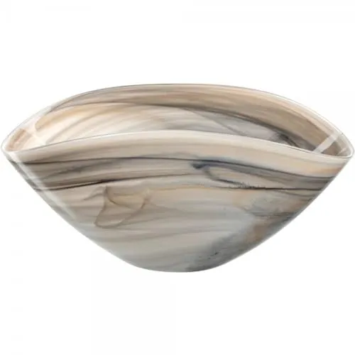 LEONARDO Schüssel Alabastro Beige/Schwarz (27cm) in beige von LEONARDO