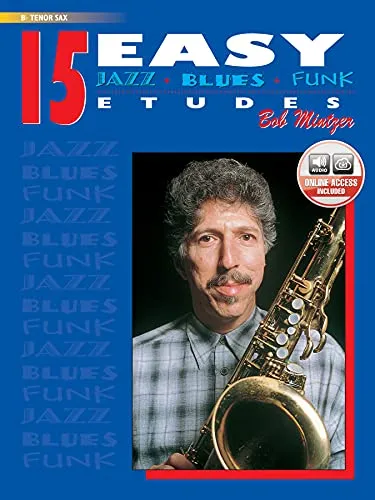 Easy Jazz, Blues & Funk Etudes: B-Flat Tenor Sax von Alfred Music