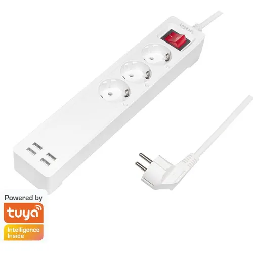 LOGILINK SH0103 Steckdosenleiste Wi-Fi Smart