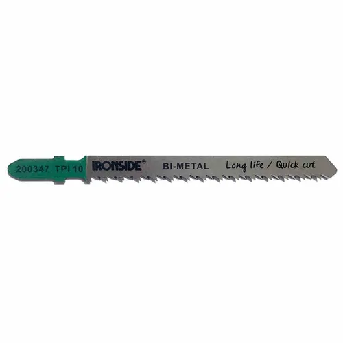 Ironside 200-347 HCS-Stichsägeblatt für Holz T101BRF, grau/grün (5er Pack)