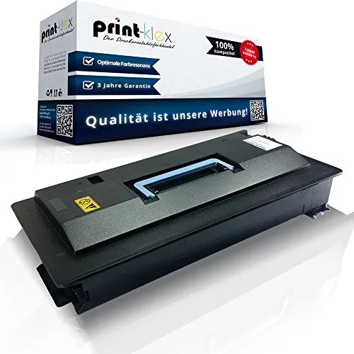 Print-Klex Tonerkartusche kompatibel für Kyocera TK715-34.000 Seiten kompatibel für Kyocera KM 3050 KM 4050 KM 5050 Schwarz Black TK 715 1T02GR0EU0 - Office Plus Serie
