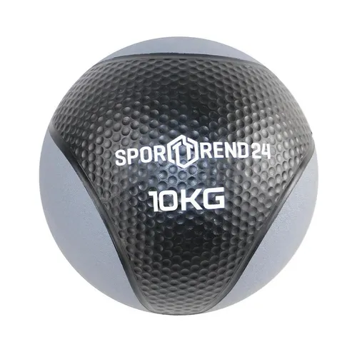 Sporttrend 24® 10 KG Medizinball - Fitness & Training - Medizinball für effektives Gewichtstraining, ideal für Fitnessstudio und Zuhause, mit griffiger Gummi-Oberfläche und 10 kg Gewicht für optimale Leistung.