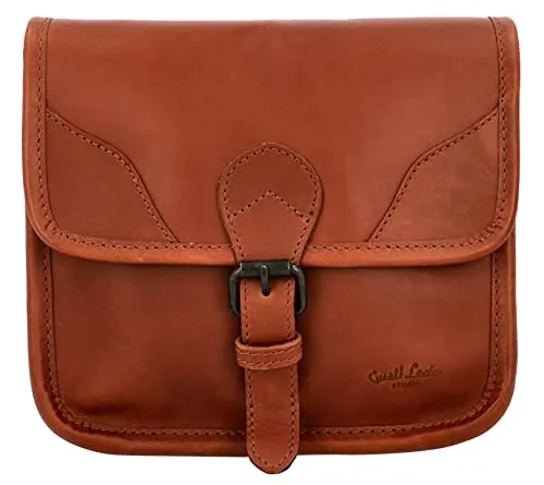 Gusti Lenkertasche Leder in braun von Gusti