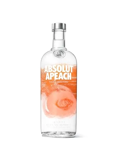 Absolut Peach Flavored Vodka 38% Vol. 1l von Absolut Vodka