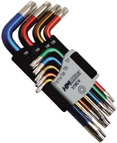 TXB-Stiftschlüsselsatz 319CV 9-ltg. TXB10 bis TXB50