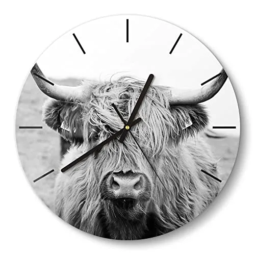 Wanduhren Schwarz von DEQORI