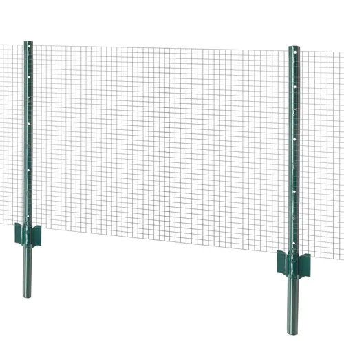 VOSS.farming 8x Zaunpfosten U-Profil 87cm für 60cm Drahtgeflecht Drahtzaun