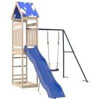 vidaXL Spielturm aus massivem Kiefernholz von vidaXL