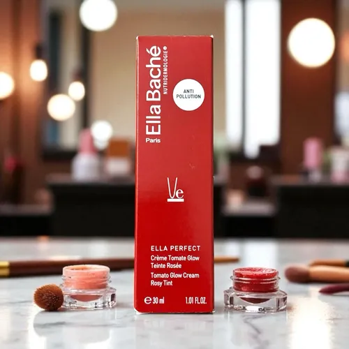 Ella Baché Tomato Glow 30ml - Feuchtigkeitsspendende Fluid-Creme für einen strahlenden Teint - Tagespflege mit Lycopin für antioxidativen Schutz und verbesserte Collagensynthese. Ideal für frische, rosige Haut und gegen frühzeitige Falten.