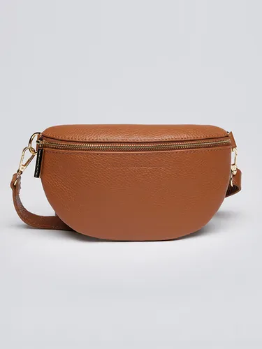 CXL by Christian Lacroix Leder-Brustbeutel in Hellbraun