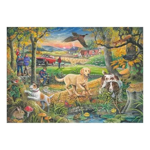 House of Puzzles Catch Me If You Can - Big 500 Piece Jigsaw Puzzle