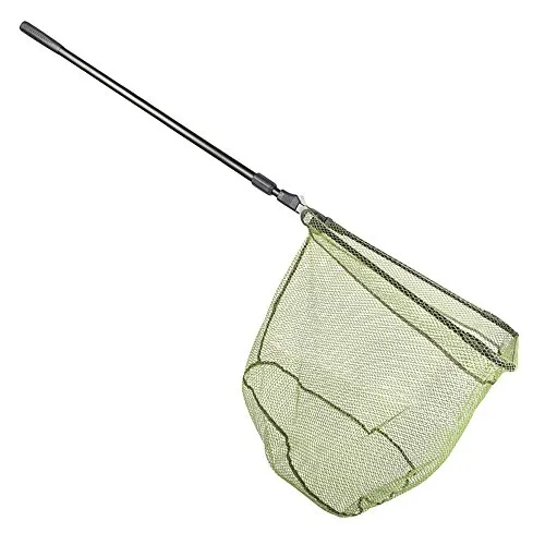 Spro Klappbarer Unterfangkescher gummiert Rubber Dip 2,50m 40x40c