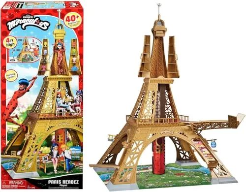 Bandai - Miraculous Deluxe Spielset Eiffelturm