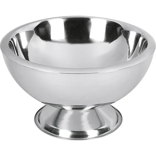 APS Champagnerkühler - doppelwandiger Edelstahl Sektkühler, 10,5 Liter Volumen für die perfekte Getränkekühlung