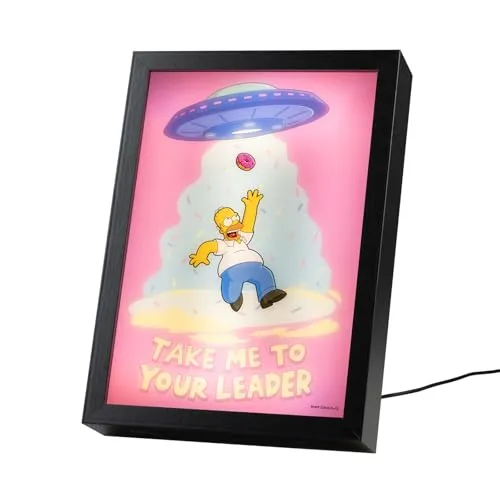Grupo Erik LED Lampe The Simpsons in schwarz von Grupo Erik