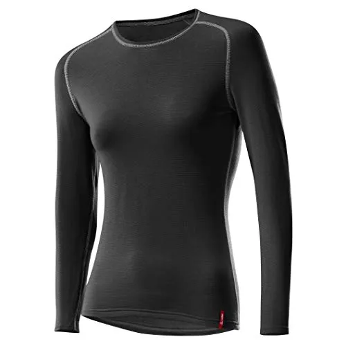 LÖFFLER Damen Shirt Transtex Warm La Unterhemd, Schwarz, 40 EU