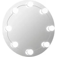Produktbild vidaXL Rund Wandspiegel mit LED-Beleuchtung