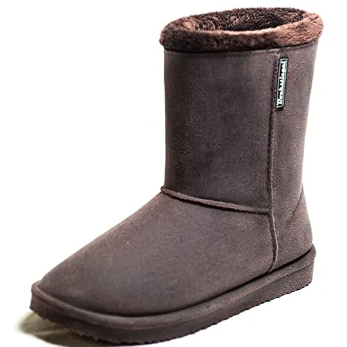 Bockstiegel Vanessa Woman Gefütterte Gummistiefel - Wanderschuhe: 100% wasserdicht und mit flauschigem Teddyfutter für warmen Komfort, ideal für Regenwetter und kalte Tage beim Spaziergang.