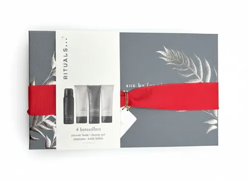 RITUALS HOMME Small Gift Set - Geschenk-Set mit Duschgel, Shampoo und Lotion, angereichert mit Bambus und Zedernholz für einen frischen Start in den Tag. Ideal zum Verschenken oder Selbstverwöhnen!