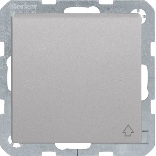 Berker SCHUKO-Steckdose alu/lack 47516074 Steckdosen SCHUKO-Steckdose