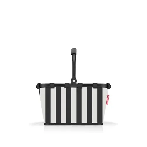 REISENTHEL® Einkaufskorb carrybag XS summerstripes black – Kompakte Einkaufslösung
