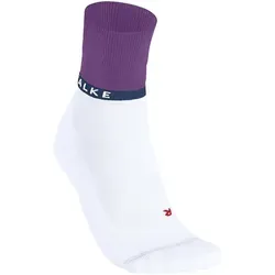 Falke Women's RU4 Endurance Compression Laufsocken 37-38 - Hochwertige Sportsocken für Roadrunning mit optimaler Kompression und bequemem Colorblock-Design in Weiß. Ideal für Läuferinnen, die Wert auf Performance legen.