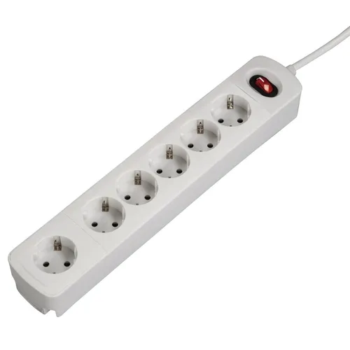 Hama Steckdosenleiste 6-fach TIDY-Line mit Schalter  223057