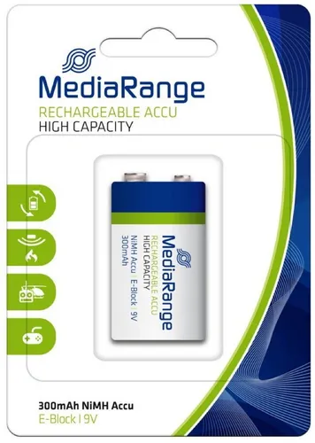 Mediarange 4 Akku AA 2100mAh Nickel-Metall-Hydrid im 4er Blister Akkupacks