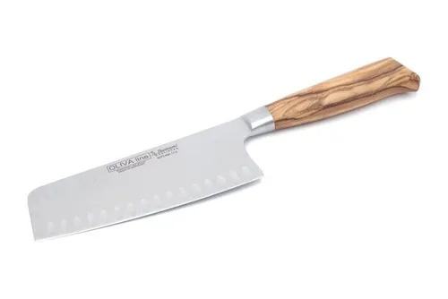 Burgvogel OLIVA Line Chinesisches Kochmesser / Chinahackmesser mit Kullen