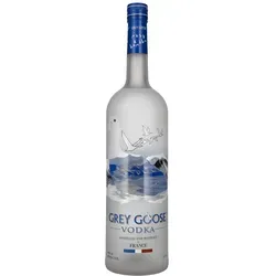 Grey Goose Vodka 40% Vol. 4,5l mit LED Sticker