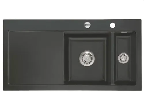 Produktbild Systemceram Mera 100 Schiefer Keramikspüle mit Excenterbetätigung