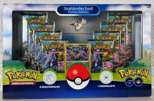 Pokemon GO Radiant Eevee Premium Kollektion Box