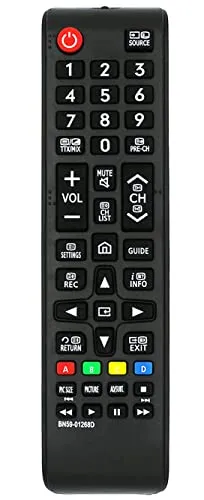 Ersatz TV Fernbedienung passend für Samsung BN59-01268D / BN5901268D