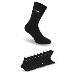 Fila UNISEX CREW TENNIS FULL TERRY SOCKS (9-Paar) - Herrensocken, aus hochwertiger Baumwoll-Mischung, mit Fußfrottee für optimalen Komfort und lange Form, ideal für Sport und Freizeit.