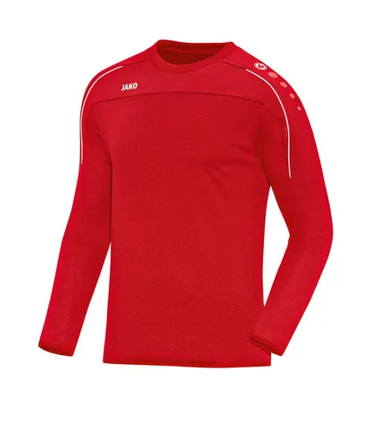 JAKO Herren Sweatshirt Classico Trainingssweat, Rot, 164 EU - Sweatshirts für sportliche Aktivitäten, aus 100% Polyester, atmungsaktiv und bequem für optimale Bewegungsfreiheit beim Training.