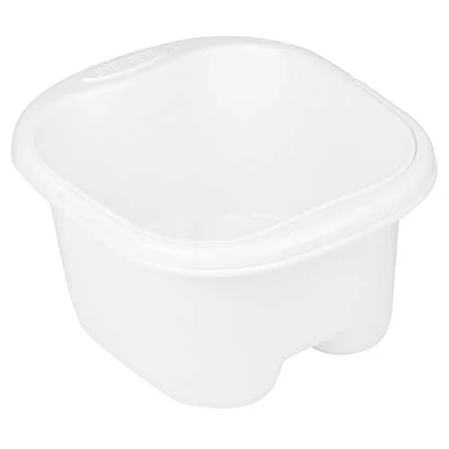 Activeshop Lich Fußbad Wasser Spa und Fußmassage,Fußnägel,Pediküre, Tragbare Fußbadewanne Weiss