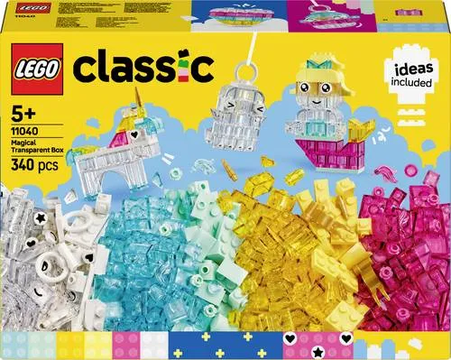 LEGO Zauberbox mit durchsichtigen Steinen von LEGO Classic