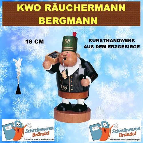 KWO Räuchermann Bergmann 21505