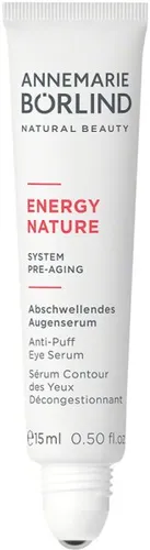 ANNEMARIE BÖRLIND ENERGYNATURE Abschwellendes Augenserum 15 ml - Veganes Augenserum für normale bis trockene Haut, wirkt abschwellend und weichzeichnend. Mit Hesperidin und Biokoffein für eine frische Ausstrahlung und entspannte Augenpartie.