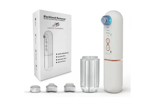 Lalano`S Cosmetics Porenreiniger Lalano’S Cosmetics Porenreiniger mit Vakuum, Hot & Cool Funktion, 2-Kammersystem, Tiefenreinigung & Hautstraffung, Mitesserentferner für Gesicht & Nase