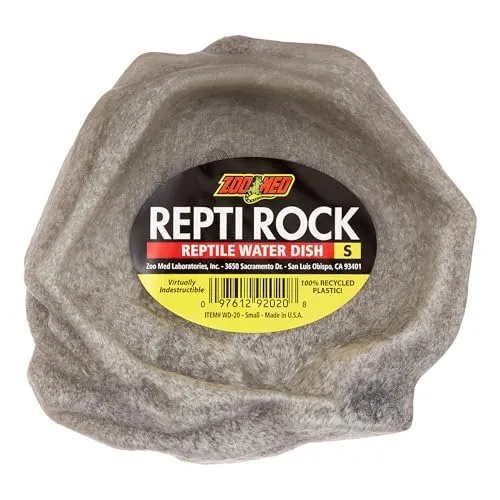 Zoo Med WD-20E Repti Rock Water Dish, SM, Wassernapf für Reptilien