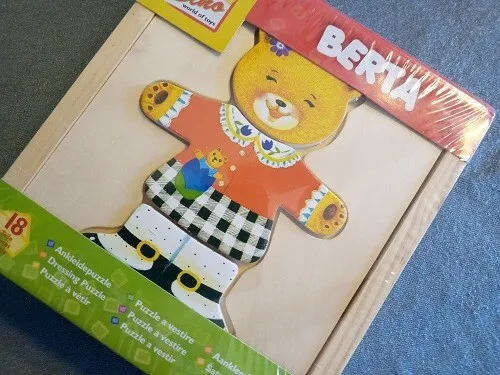 Holzspielzeug, Ankleidepuzzle 