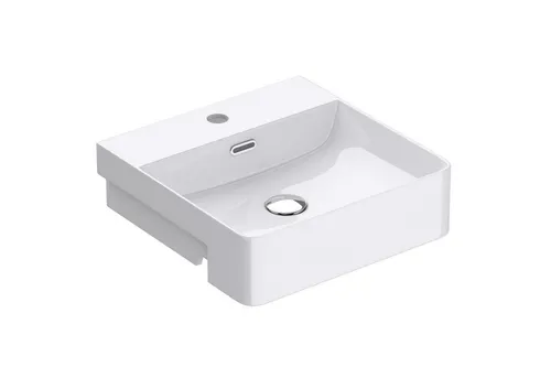 Mai & Mai Waschbecken Br702 – Rechteckiges Keramik Aufsatzwaschbecken - Elegantes Waschbecken aus pflegeleichtem Keramik mit modernem, gradlinigem Design – perfekt für stilvolle Badezimmer.