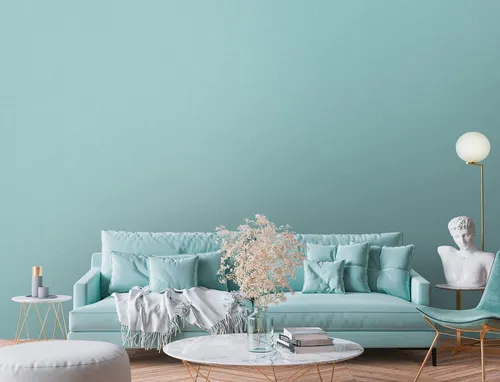 living walls Vliestapete Famous Garden einfarbige Tapete Unitapete Struktur-Optik Landhaus, strukturiert, matt, (1 St), Vliestapete einfarbig für Schlafzimmer Küche Wohnzimmer Uni Design