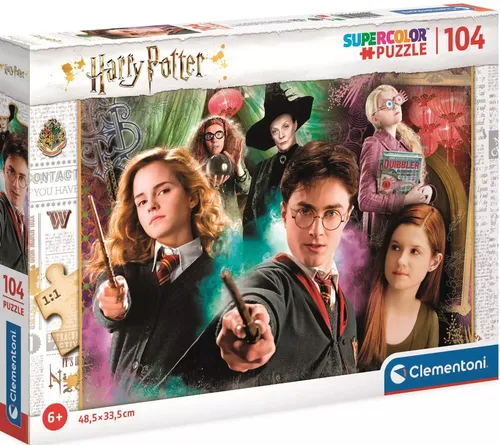 Puzzle 104 elementy. Harry Potter Clementoni 8005125257126